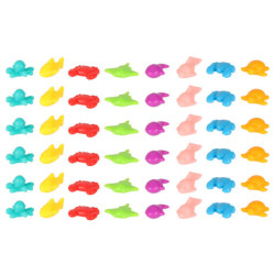 Mořští živočichové vzdělávací učení počítat montessori 36el.