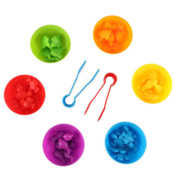 Mořští živočichové vzdělávací učení počítat montessori 36el.