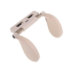 Nastavitelná opěrka hlavy a krku béžová