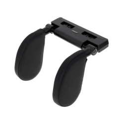 Nastavitelná opěrka hlavy a krku do auta černá