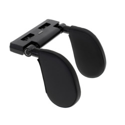 Nastavitelná opěrka hlavy a krku do auta černá