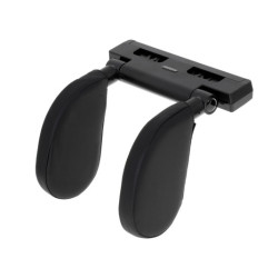 Nastavitelná opěrka hlavy a krku do auta černá