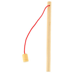 Dřevěné počítací kolo rybářské abecedy čísel