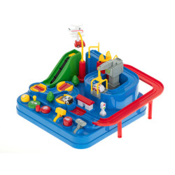 Překážková dráha interaktivní parkoviště závodní sanitka policejní auto XL