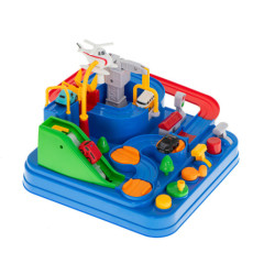 Překážková dráha interaktivní parkoviště závodní 4 auta