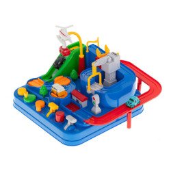 Překážková dráha interaktivní parkoviště závodní 4 auta