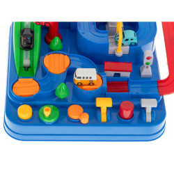 Překážková dráha interaktivní parkoviště závodní 4 auta