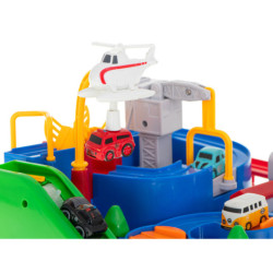 Překážková dráha interaktivní parkoviště závodní 4 auta