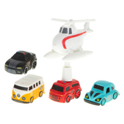 Překážková dráha interaktivní parkoviště závodní 4 auta