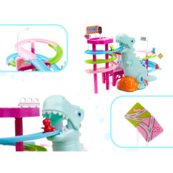 Dinosaur závodní dráha dinosaur zvuky, světla