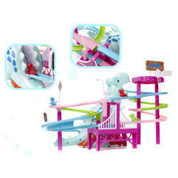 Dinosaur závodní dráha dinosaur zvuky, světla