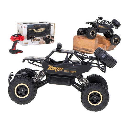 RC auto Rock Crawler 1:12 4WD METAL, černá