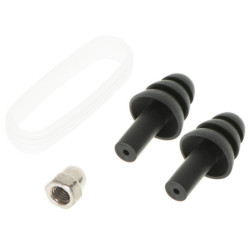 Plná skládací maska se šnorchlem S/M modrá