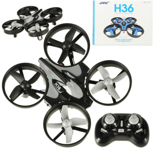 JJRC H36 mini 2,4GHz 4CH 6osý RC dron, černý