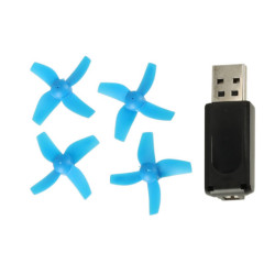 Dron RC JJRC H36 mini 2.4GHz 4CH 6 os, modrý