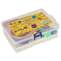 Medvídci vzdělávací učení počítat montessori 44el.