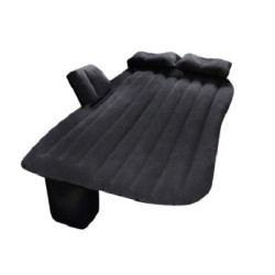 Nafukovací matrace do auta + pumpa černá