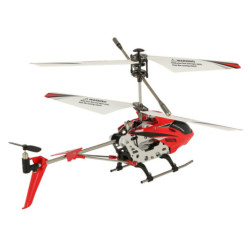 SYMA S107H RC vrtulník 2,4GHz RTF, červený