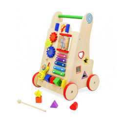 Dřevěná vzdělávací kostka 6v1