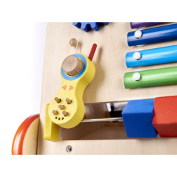 Dřevěná vzdělávací kostka 6v1