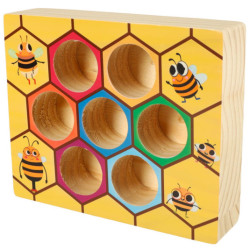 Montessori včelí plástve vzdělávací hra