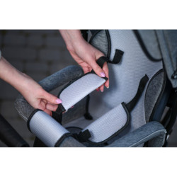 Tříkolka Fix V3, šedá