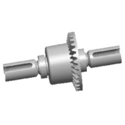 Součástí WlToys Přední mostní diferenciál 12428-1148