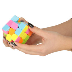 Puzzle hra kostka 3x3 neon 5.65cm