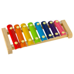 Barevný vzdělávací dřevěný cimbál