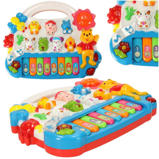 Dětské varhany se zvuky zvířat
