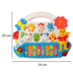 Dětské varhany se zvuky zvířat