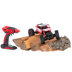 RC auto Rock Crawler HB 2.4GHz 1:18, červené
