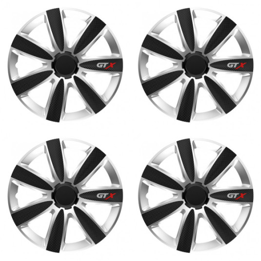 Poklice pro Škoda 16 GTX CARBON silver/black