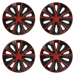 Poklice pro Škoda 16 RAPIDE red and black