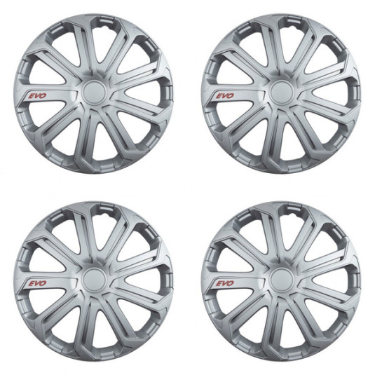 Puklice Evo silver 15