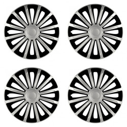 Poklice pro Škoda 15 TREND silver and black