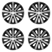 Poklice pro Škoda Aviator carbon silver&black 14 VERSACO