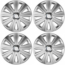 Puklice Aviator carbon RC 14 silver VERSACO