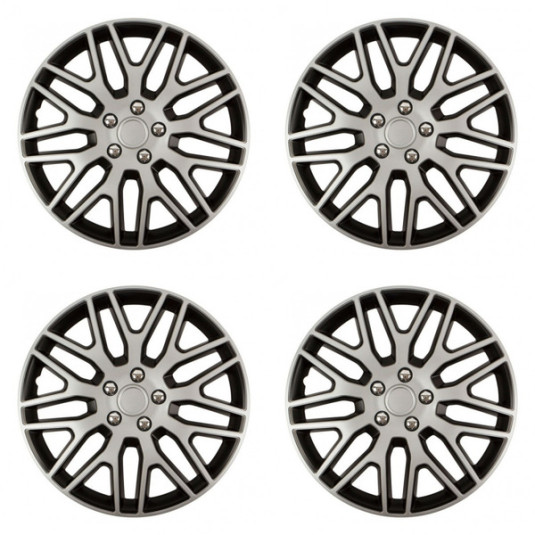 Poklice pro Škoda 14 Dakar NC silver and black