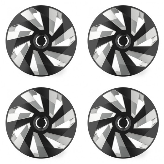 Poklice pro Škoda 14 Vector RC black and silver