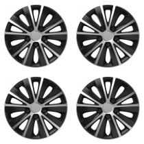Poklice pro Škoda 14 RAPIDE silver and black