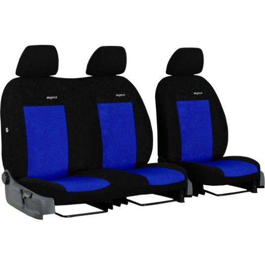 Potahy pro FIAT SCUDO 2+1 I (1995-2007) Elegance (velour-velour) modre