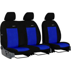 Potahy pro FIAT SCUDO 2+1 I (1995-2007) Elegance (velour-velour) modre