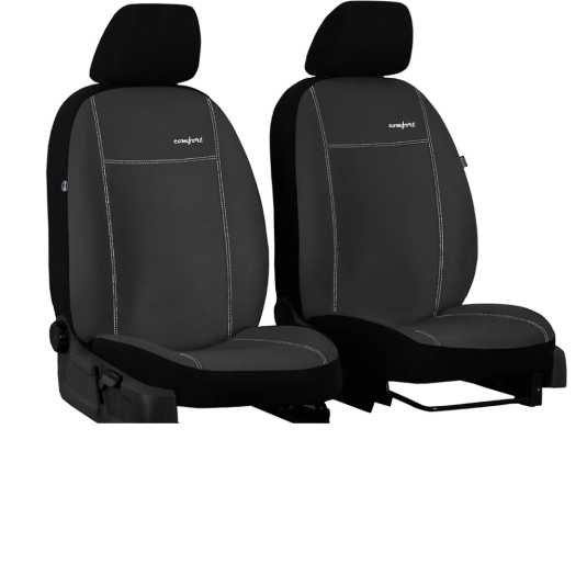 Potahy pro VOLKSWAGEN Crafter 1+1 (od 2017) Comfort (Alcantara)