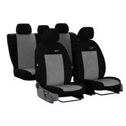 Potahy pro SUZUKI SX4 S-CROSS (od 2013) Elegance (velour-velour) šedá (vyp)