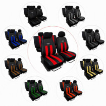 Autopotahy HONDA CIVIC SEDAN VIII (2006-2011) GT Alcantara a ekokůže