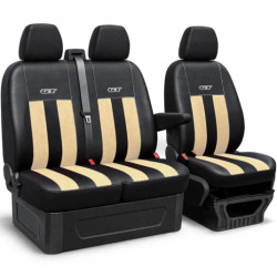 Autopotahy PEUGEOT BOXER 2+1 III (od 2014) GT Alcantara a ekokůže