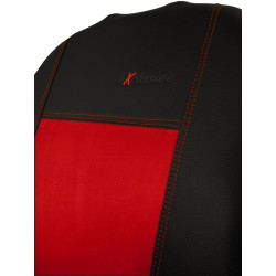 Potahy pro CHEVROLET AVEO T250 (2006-2011) Exclusive Alcantara (Alcantara-kůže)