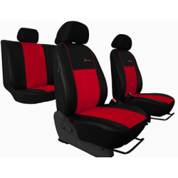 Potahy pro CHEVROLET AVEO T250 (2006-2011) Exclusive Alcantara (Alcantara-kůže)