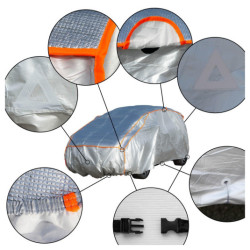 Plachta pro VOLKSWAGEN Tiguan (2011–2016) proti krupobití EXTRA s bavlněnou podšívkou